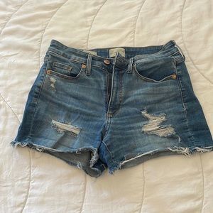 Jean Booty Shorts